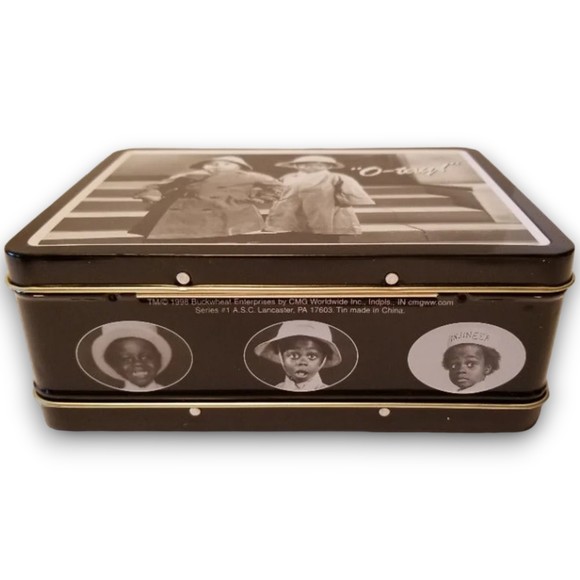Little Rascals Buckwheat & Spanky O Tay! Metal Lunch Box VTG 1998 Series 1 - Picture 3 of 6